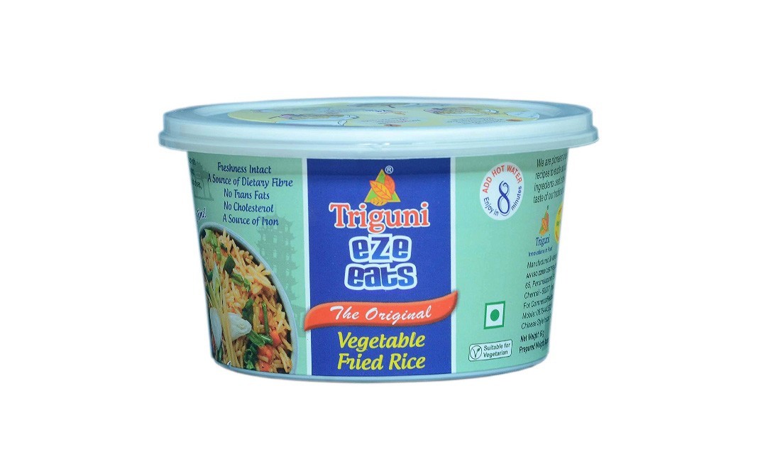 Triguni Vegetable Fried Rice    Tub  61 grams